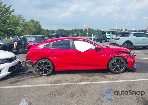 2020 Honda Civic Sport from USA, damaged, VIN 2HGFC2F86LH555224